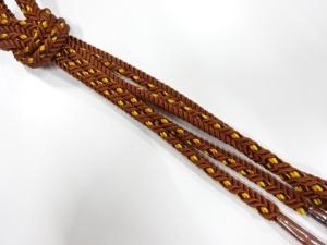 未使用品　正絹　手組帯締め